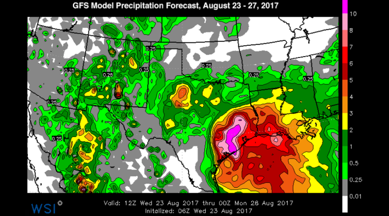 Hurricane Harvey Expected to Hit Texas Coast as a Category 3 Storm